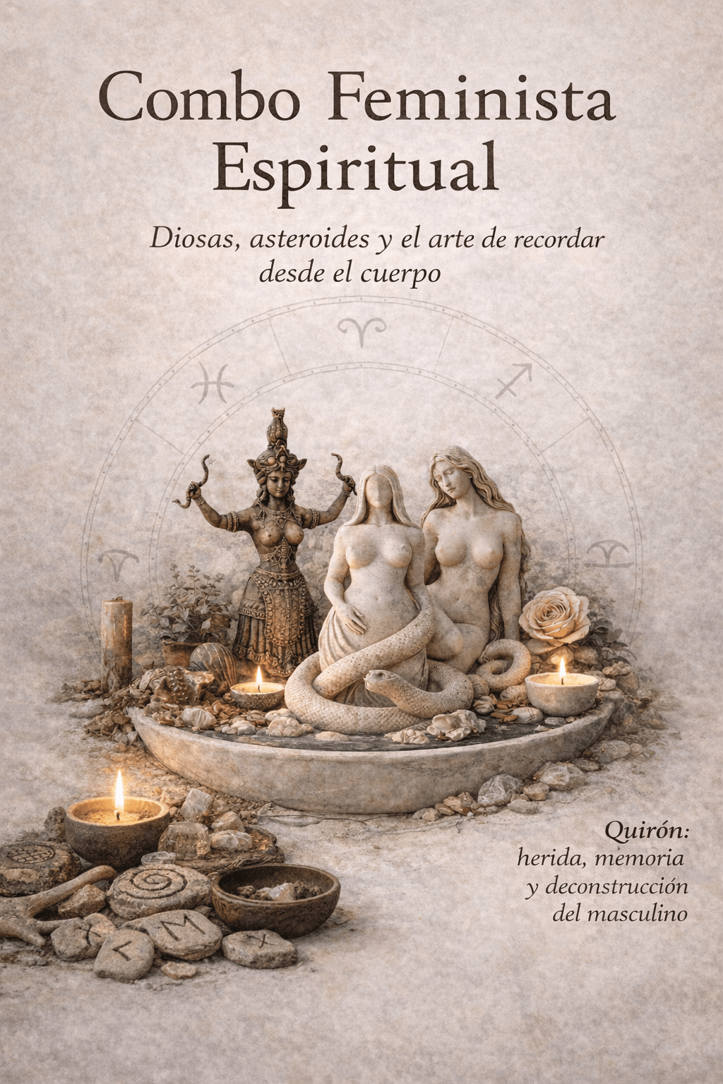 Monográfico Astrología espiritual feminista: todos los arquetipos (5 meses-54hs)